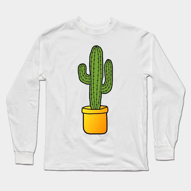 Saguaro Long Sleeve T-Shirt by Lil-Salt